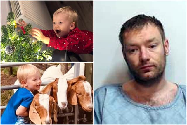  Lukasz Czapla, 41, has been jailed for life after being found guilty of murdering his two-year-old son Julius.