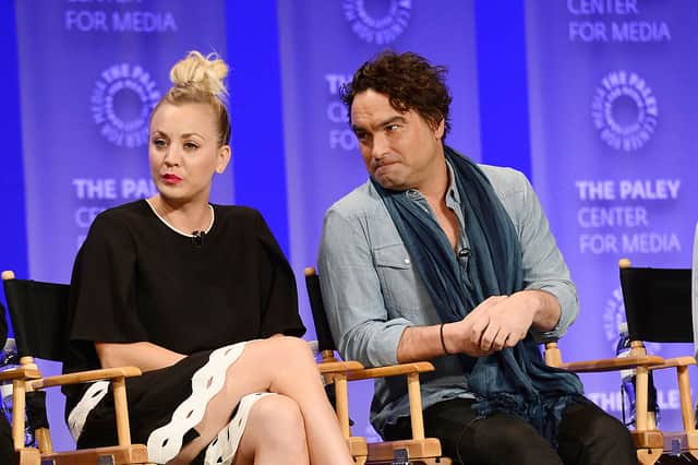 Kaley Cuoco and Johnny Galecki dated during the early years of The Big Bang Theory (Photo by Matt Winkelmeyer/Getty Images)