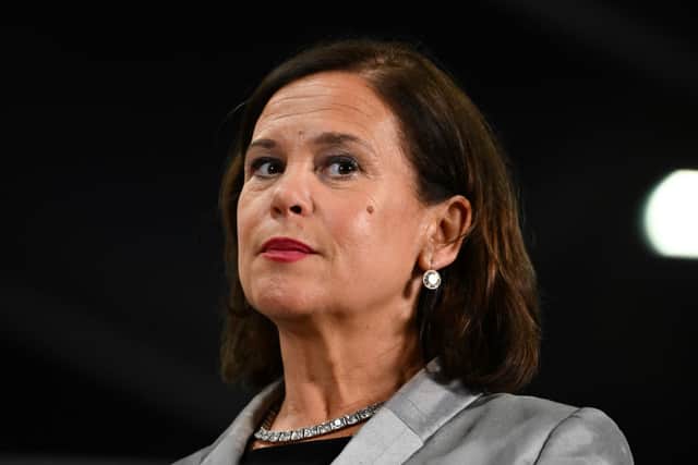 The current Sinn Féin President is Mary Lou McDonald, who was elected in 2018