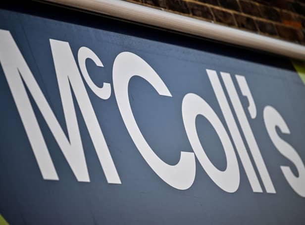 <p>Convenience shop chain McColl’s went into administration last week but appears to have been saved by a Morrisons buyout (image: AFP/Getty Images)</p>