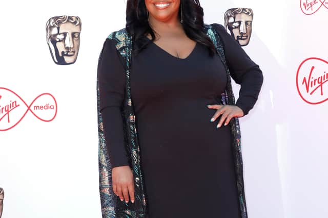 Alison Hammond attends the Virgin Media British Academy Television Awards at The Royal Festival Hall on May 08, 2022 in London, England.