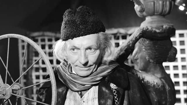 William Hartnell as the first Doctor in 1963 (Credit: BBC)