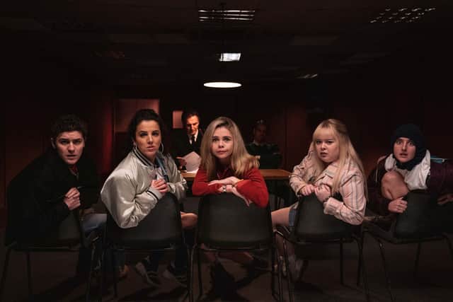 Derry Girls covers many historic events that happened in Northern Ireland during the 1990s (Pic: Peter Marley/ Channel 4)