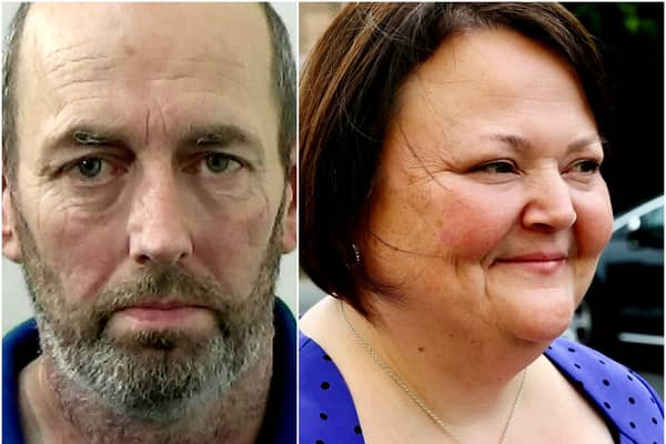 Kenneth Wilson, 55, was jailed for 28 months after he took his eyes off the road and fatally injured Tanya Forrest, 51 (SWNS)
