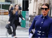 The Wagatha Christie libel case has started. Left Coleen Rooney, and right Rebekah Vardy.