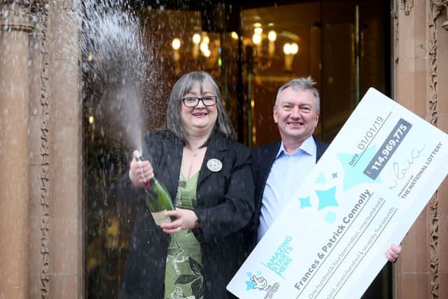 Frances and Patrick Connolly won almost £115m (Photo: Getty Images)
