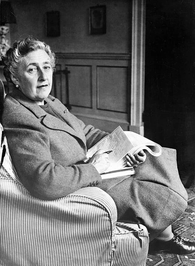 This picture taken in March 1946 shows English writer Agatha Christie, in her home, Greenway House, in Devonshire (Photo: AFP via Getty Images)