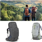 Rugged hiking bags ideal for day hikes or camping holidays
