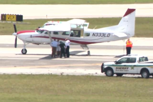 Neither Darren Harrison or his fellow passenger sustained any injuries (Photo: CBS)