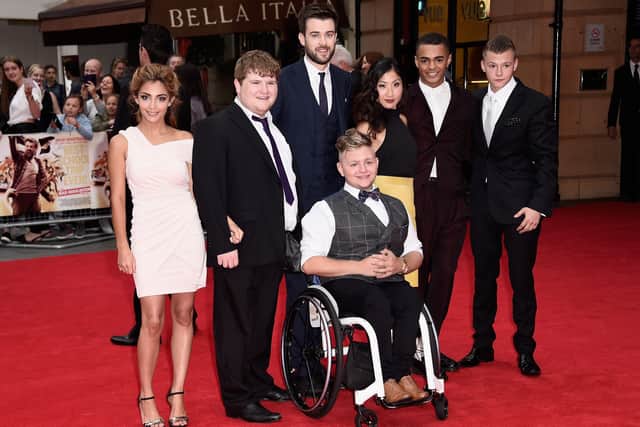Cast of Bad Education at the Bad Education Movie premiere in London 2014 (Pic: Getty Images)