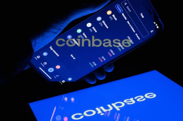 Coinbase offers users several crypyo solutions (image: Getty Images)