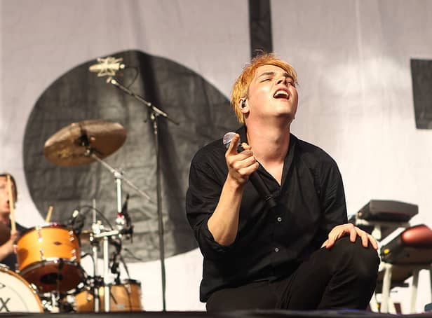 Gerard Way of My Chemical Romance performs on stage at Big Day Out 2012 at the Sydney Showground in 2012 (Photo: Mark Metcalfe/Getty Images)