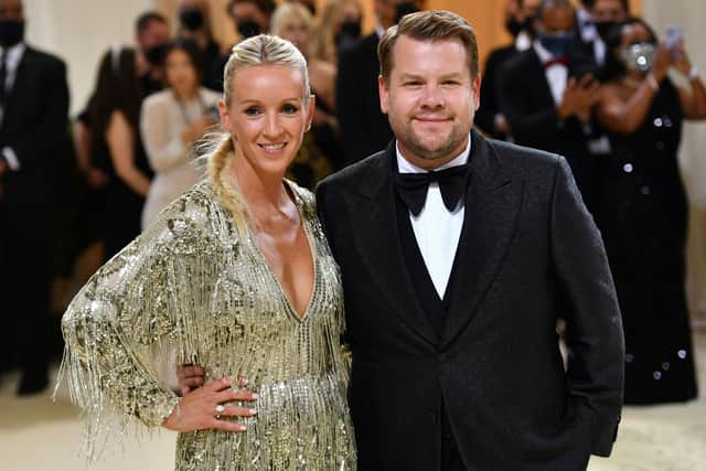 James Corden and his wife, Julia Carey got married in 2012 (Pic: Getty Images)
