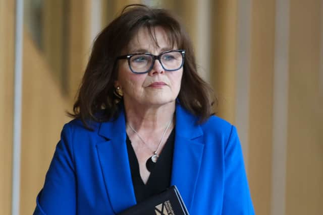 Former Health Secretary Jeane Freeman said she reported Natalie McGarry to police (Photo by Fraser Bremner - WPA Pool/Getty Images)