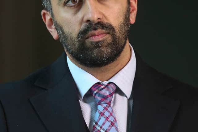 Health Secretary Humza Yousaf said he gave the former MP £600 to stop her from being evicted from her house (Photo by Fraser Bremner - Pool/Getty Images)