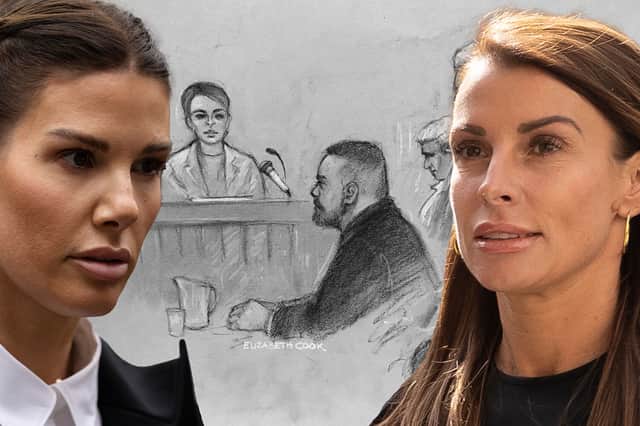 Rebekah Wade and Coleen Rooney have been involved in a very public fall-out, that has now reached court (Image: Mark Hall / NationalWorld / Getty)