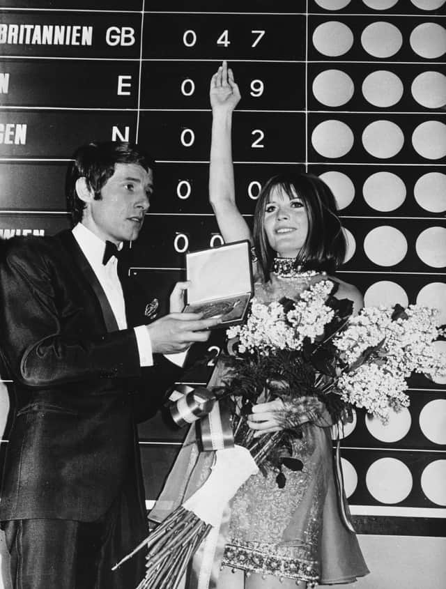 Sandie Shaw was the UK’s first Eurovision winner. (Credit: Getty Images)