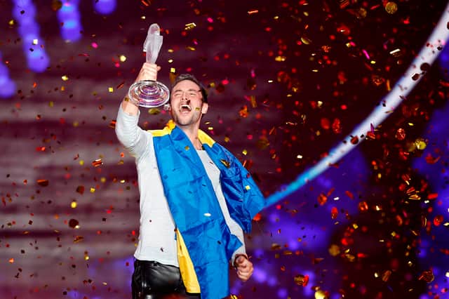 Mans Zelmerlow represented Sweden in 2015. (Credit: Getty Images)