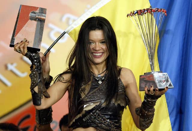 Ruslana won for Ukraine in 2004. (Credit: Getty Images