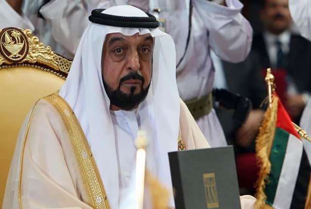 <p>UAE President Sheikh Khalifa bin Zayed has died at the age of 73. (Credit: Getty Images)</p>