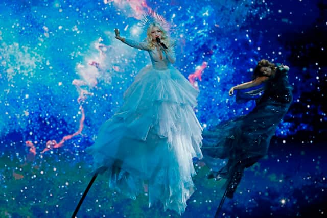  Australia’s Kate Miller-Heidke performed Zero Gravity at the 2019 contest. (Credit: Getty Images)