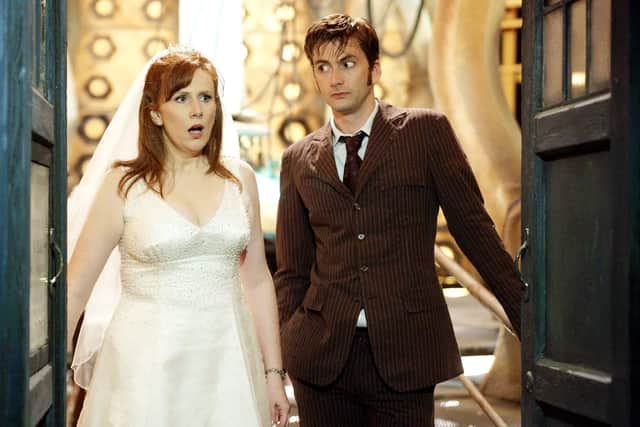 The Doctor was forced to wipe Donna’s memories of their adventures together to save her life (Photo: BBC)