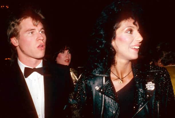 Cher and Val Kilmer were in a relationship through his illness (Pic:Getty)