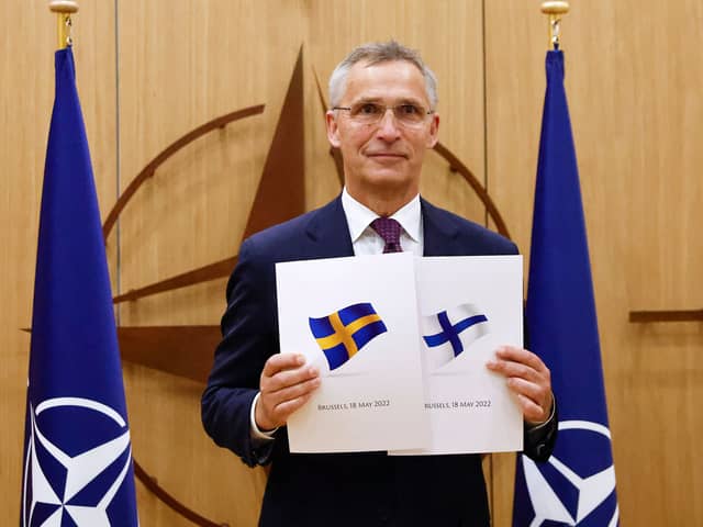 Applications from Finland and Sweden to join Nato (Pic: JOHANNA GERON/POOL/AFP via Getty Images)