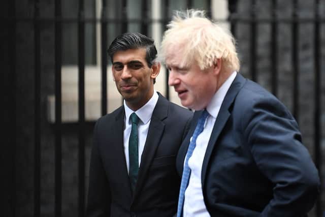 Boris Johnson and Rishi Sunak are facing mounting pressure to act after inflation soared to a 40-year high (Photo: Getty Images)