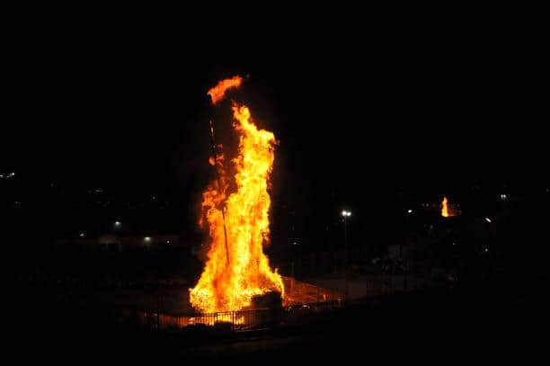 Lag Baomer can be celebrated with bonfires (Pic:Getty)