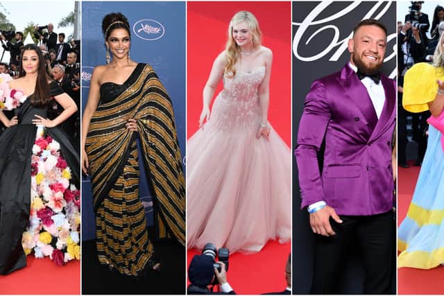 Best outfits worn by celebrities at Cannes Film Festival 2022.