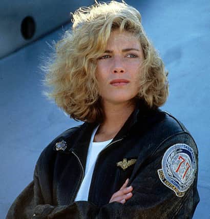 Kelly McGillis in Top Gun 1986 (Pic:Getty)