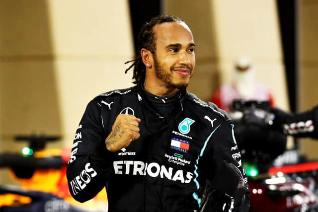 Sir Lewis Hamilton has been named as one of the UK’s most charitable celebrities. (Credit: Getty Images)