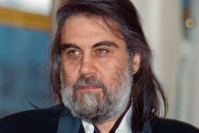 Greek musician and composer Vangelis in 1992 (Photo: GEORGES BENDRIHEM/AFP via Getty Images)
