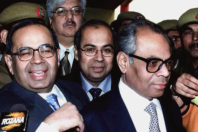 Srichand Hinduja had a feud with his brothers for years before his death (Pic:Getty)