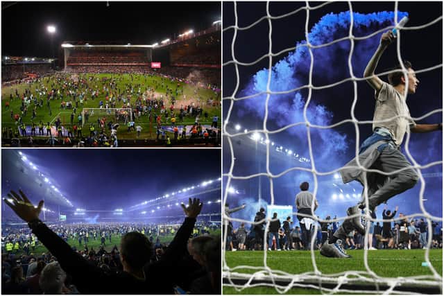 Calls have been made for tougher punishment for pitch invasions.