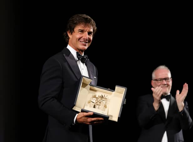 <p>Tom Cruise received the Palme d’Or during the 75th annual Cannes film festival (Pic: Andreas Rentz/Getty Images)</p>