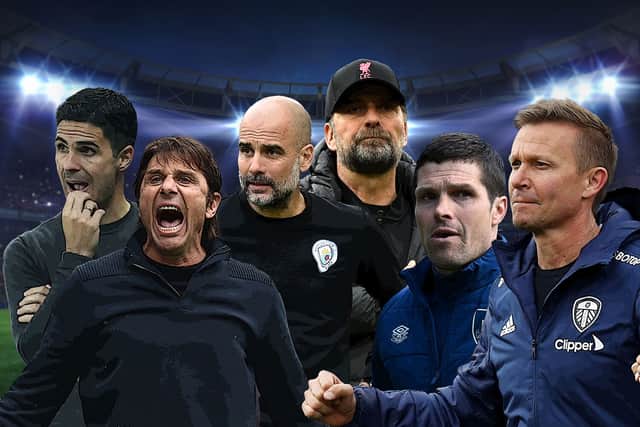The Premier League managers facing jeopardy on Sunday.