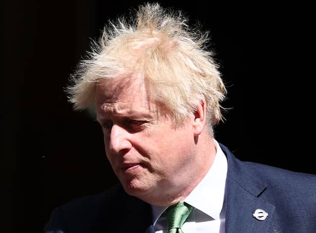 <p>Boris Johnson reportedly met with Sue Gray to discuss her Partygate report (image: AFP/Getty Images)</p>