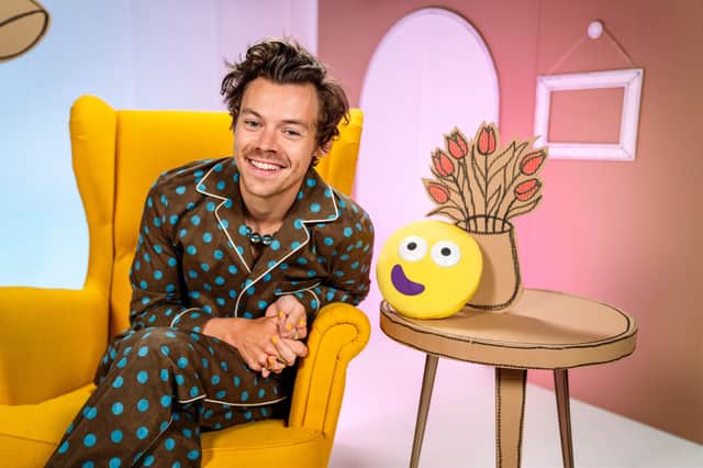 Former One Direction star Harry Styles  will read Jess Hitchman’s ‘In Every House, On Every Street’ (Photo: BBC)