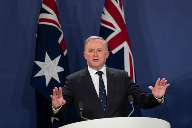 Anthony Albanese was elected as the new Prime Minister of Australia. (Credit: Getty Images)