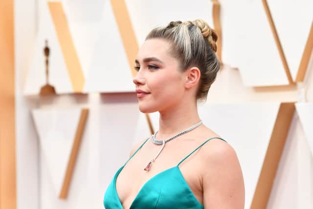 Florence Pugh attends the 92nd Annual Academy Awards at Hollywood and Highland on February 09, 2020 in Hollywood, California. (Photo by Amy Sussman/Getty Images)