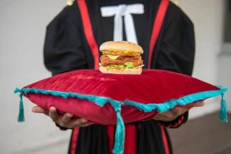 To commemorate the Queen's 70 years on the throne, KFC is launching a brand new Coronation Chicken Tower Burger