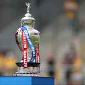 The Challenge Cup trophy.