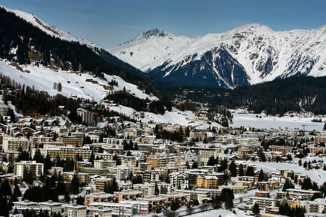 <p>Thousands of delegates have descended on the alpine town of Davos for the World Economic Forum 2022. (Credit: Getty Images)</p>