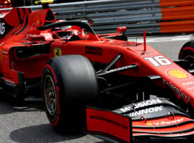 Leclerc at Monaco qualifying in 2019