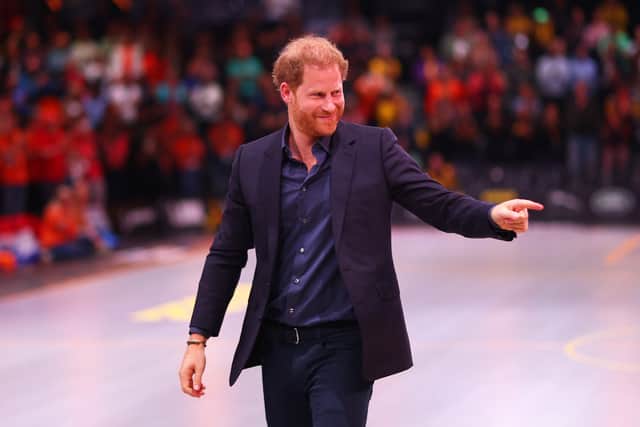 Prince Harry is fifth in line to the throne.