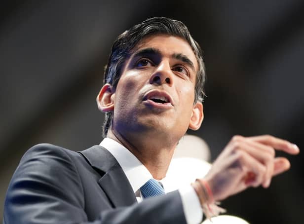 <p>Rishi Sunak will announce an emergency package of measures in the Commons today (Photo: Getty Images)</p>