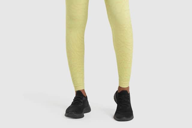GYMSHARK Women's Adapt Animal Seamless Leggings Tights, Yellow (hybrid) :  : Fashion