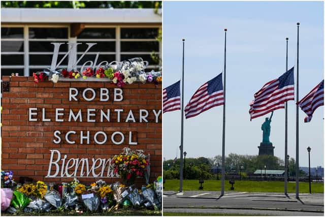 A lone gunman killed 21 people, including 19 children at Robb Elementary School in Uvalde, Texas.